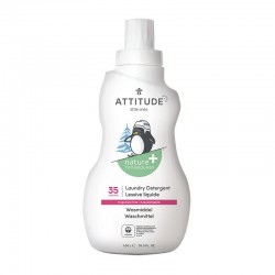 Detergente líquido lavadora sin perfume Attitude 1,05 L
