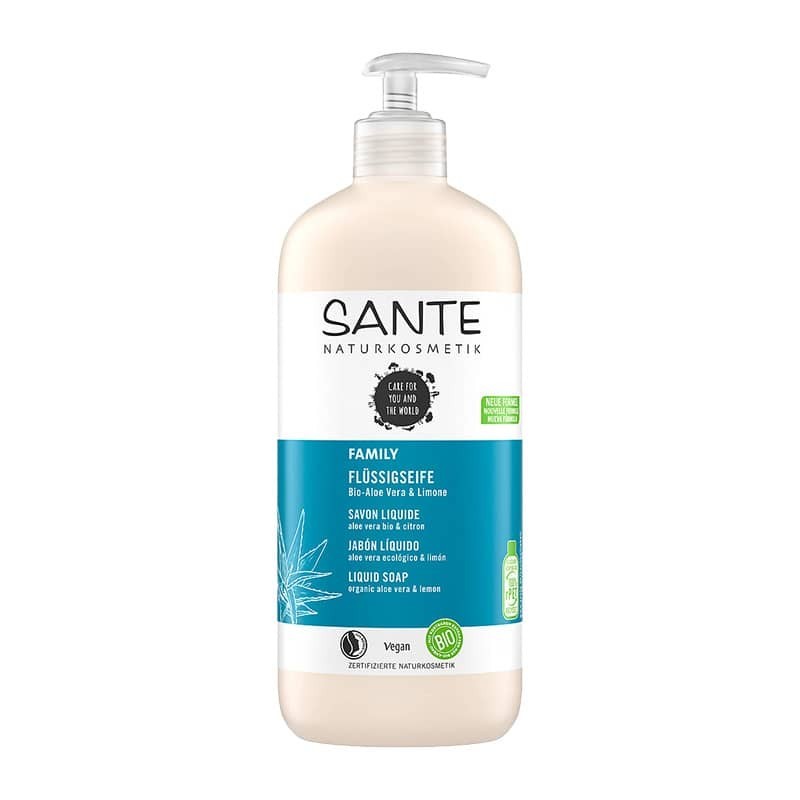 JABÓN-DE-MANOS-LÍQUIDO-DE-ALOE-Y-LIMÓN-SANTE-500-ml