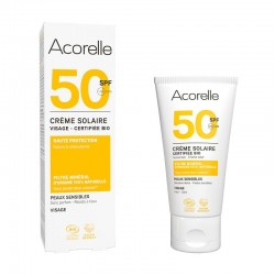Crema solar facial SPF 50 Acorelle 50 ml