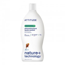 Lavavajillas concentrado manzana verde y albahaca Attitude 700 ml
