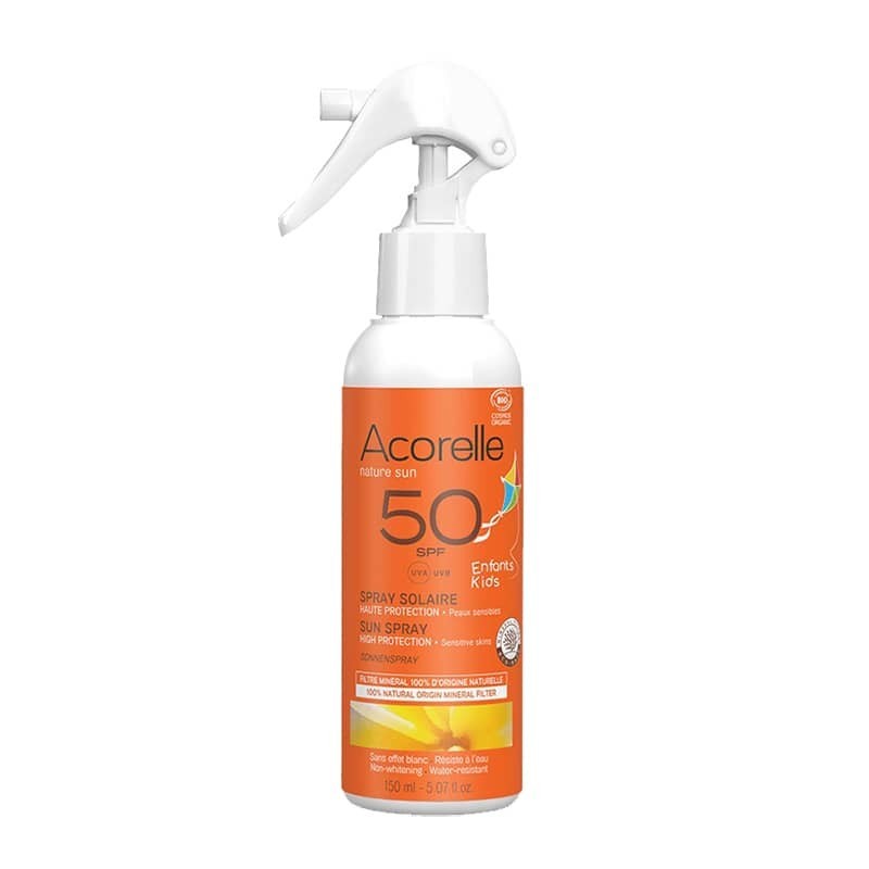 SPRAY-SOLAR-PARA-NIÑOS-SPF-50-ACORELLE-150-ml